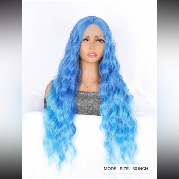 Synthetic U-shaped lace Wig Long Wavy Body Wavy Lace Wig For Women Lace Front - Picture 2 of 9